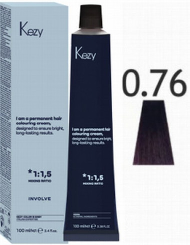 INVOLVE Permanent hair color 0.76, 100ml