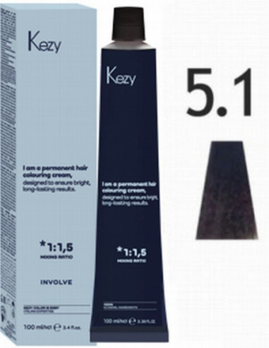INVOLVE Permanent hair color 5.1, 100ml