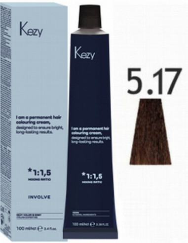 INVOLVE Permanent hair color 5.17, 100ml