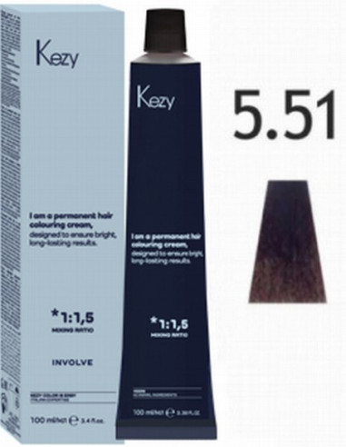 INVOLVE Permanent hair color 5.51, 100ml