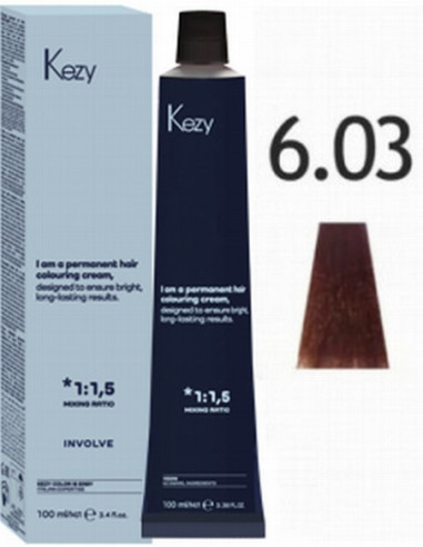 INVOLVE Permanent hair color 6.03, 100ml