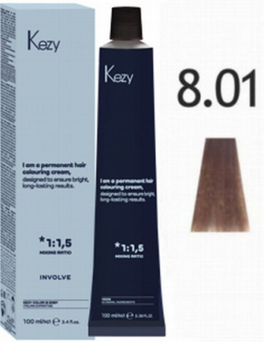 INVOLVE Permanent hair color 8.01, 100ml