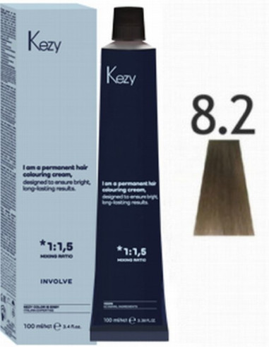 INVOLVE Permanent hair color 8.2, 100ml
