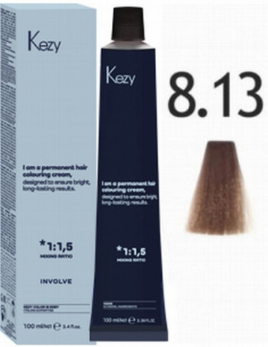 INVOLVE Permanent hair color 8.13, 100ml