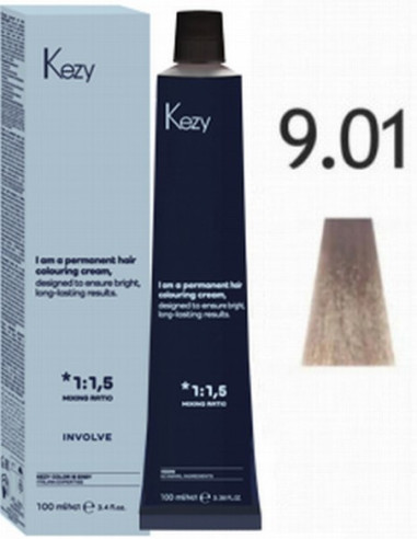 INVOLVE Permanent hair color 9.01, 100ml