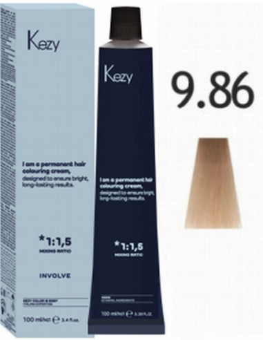 INVOLVE Permanent hair color 9.86, 100ml
