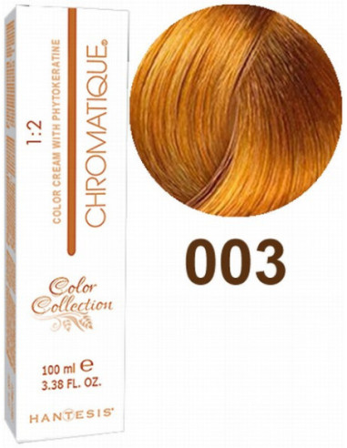 HANTESIS Краска для волос CHROMATIQUE 003 Жёлтый 100мл