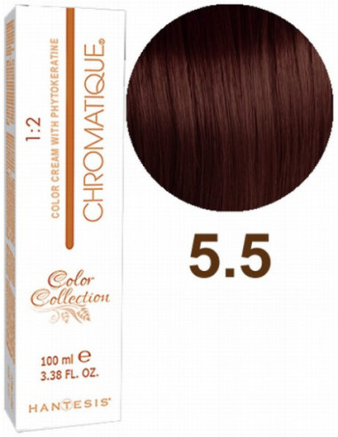 HANTESIS Краска для волос CHROMATIQUE 5.5 Махагоновый 100мл