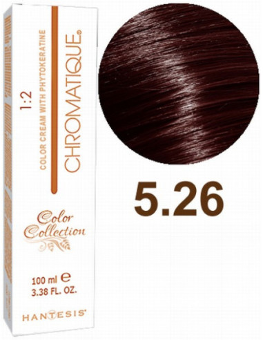 HANTESIS Hair color CHROMATIQUE 5.26 Violet Light Brown 100ml