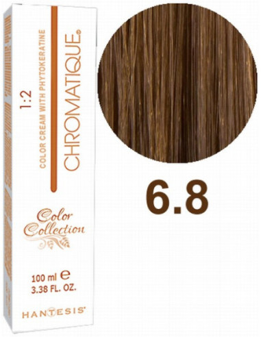 HANTESIS Hair color CHROMATIQUE 6.8 Light Tobacco 100ml