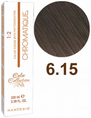 HANTESIS Hair color CHROMATIQUE 6.15 Cappuccino 100ml