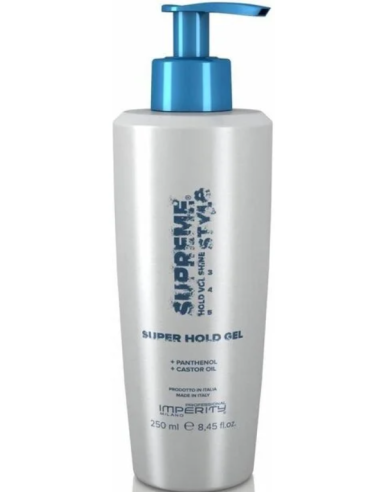 Supreme Style Super Hold Gel 250ml, for fixing the hair