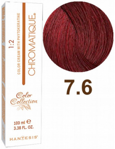 HANTESIS Hair color CHROMATIQUE 7.6 100ml
