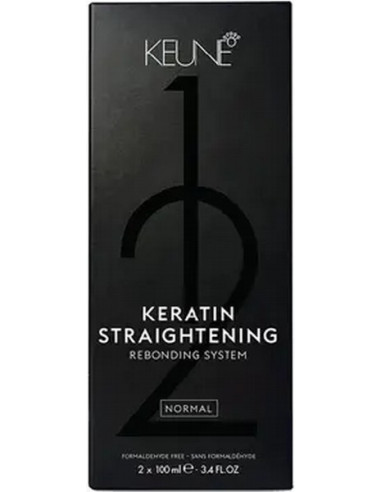 KERATIN Straightening Pack Normal 2*100ml
