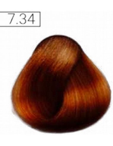 Absoluk Permanent hair color 7.34  100ml