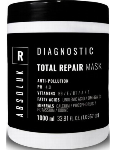Absoluk TOTAL REPAIR маска для поврежденных волос 1000мл