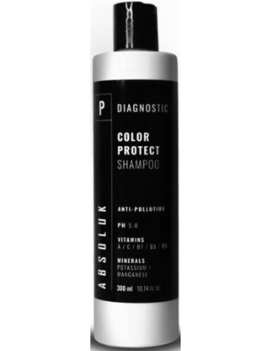 Absoluk COLOR PROTECT Šampūns krāsotiem matiem 300ml