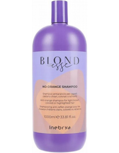 BLONDESSE No-Orange oranžo toni neitralizējošs matu šampūns 1000ml