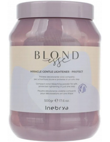 BLONDESSE Miracle Gentle Light Protect balināšanas pulveris ar violeto pigmentu 500g