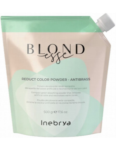 BLONDESSE Reduct Color Powder Antibrass balināšanas pulveris ar zaļajiem pigmentiem 500g
