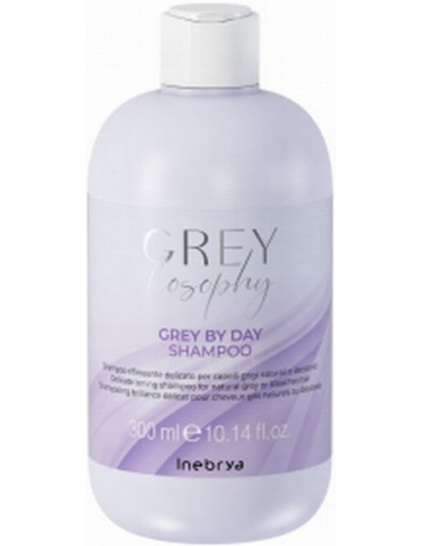 GREYLOSOPHY Grey By Day Butter tonējošs šampūns sirmiem un blondiem matiem 300ml