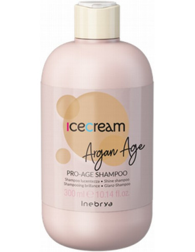 ICECREAM ARGAN AGE Pro-Age atjaunojošs šampūns 300ml