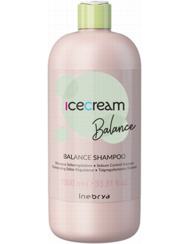 ICECREAM BALANCE sebumu regulējošs šampūns 1000ml