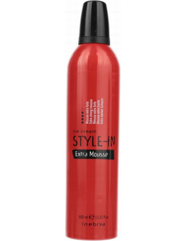 STYLE-IN Extra Mousse Пенка для волос экстрасильной фиксации 400мл