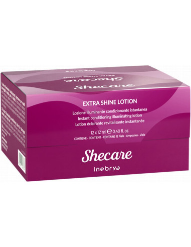 SHECARE Glazed Extra Shine Lotion 12x12ml