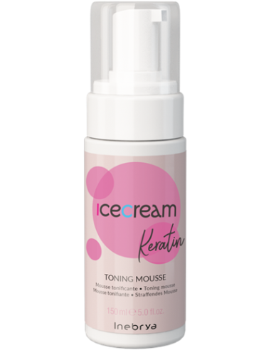 ICECREAM KERATIN тонизирующая пенка для волос 150мл