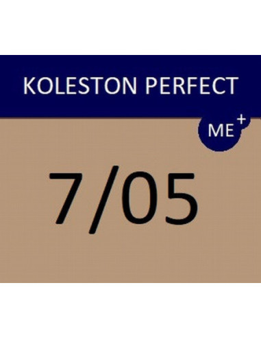 Koleston Perfect ME+ permanent hair color 7/05 KP ME+ PURE NATURALS 60 ml