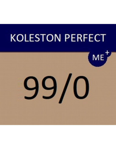 Koleston Perfect ME+ krēmveida ķīmiskā matu krāsa 99/0 KP ME+ PURE NATURALS 60 ml