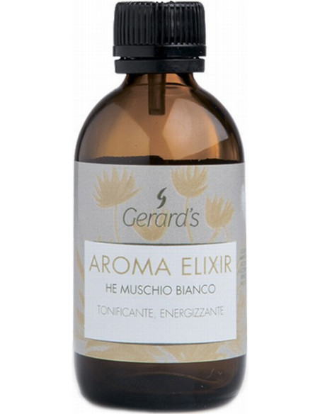 ELIXIR AROMA - HE MUSCHIO BIANCO Ēteriskā eļļa, tonizējoša-stimulējoša, 50ml