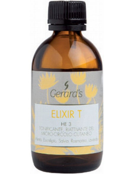 ELIXIR T - HE3 Eļļa ēteriska, tonizējoša-mikrocirkulāciju uzlabojoša eļļa, 50ml