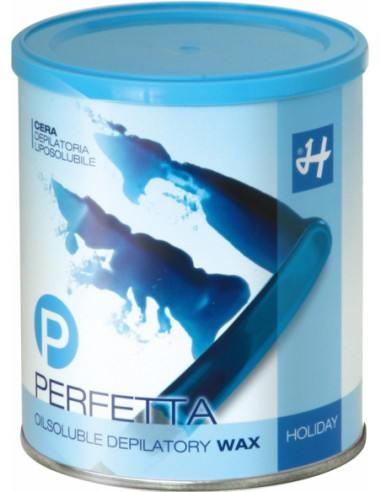 HOLIDAY PERFETTA Wax for depilation (titanium dioxide-blue) 800ml