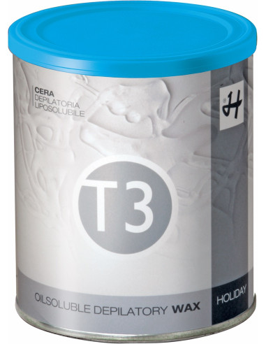 HOLIDAY T3 Depilatory wax (blue) 800ml