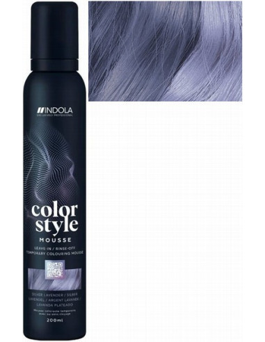 INDOLA COLOR STYLE MOUSSE Silver Lavender оттеночный мусс 200мл