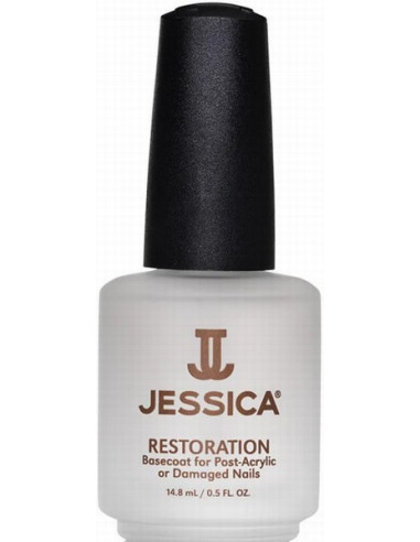 JESSICA BASE RESTORATION Bāze bojātiem nagiem, atjaunojoša 14,8ml