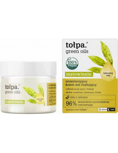 TOLPA GREEN OILS Krēms - gēls, matējošs 50ml