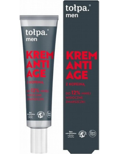 TOLPA MEN Антивозрастной крем с кофеином 40мл