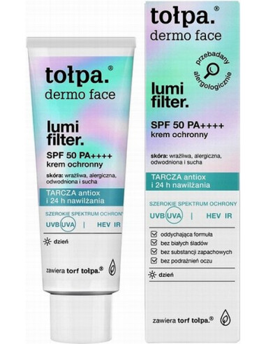 TOLPA DERMO FACE Lumi Filter Face Cream SPF50 40ml