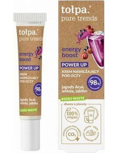 TOLPA PURE TRENDS Energy Boost Krēms acu zonas ādas kopšanai, enerģizējošs 15ml