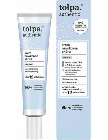 TOLPA AUTHENTIC Крем для лица, увлажняющий 40мл