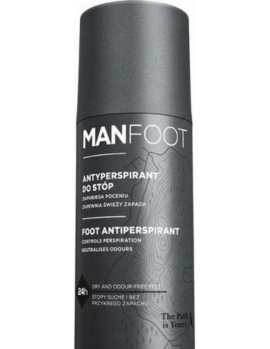 MANFOOT Antiperspirants pretsviedru līdzeklis pēdām 150ml