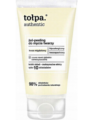 TOLPA AUTHENTIC Pīlings-gēls ar mandeļskābi 150ml