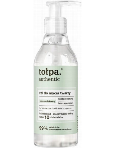 TOLPA AUTHENTIC Face Wash Gel, cleansing 195ml