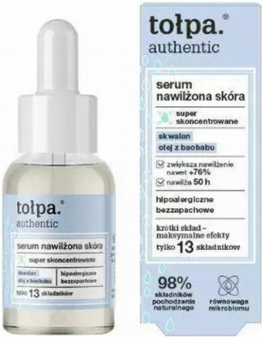 TOLPA AUTHENTIC Face serums, moisturizing 30ml