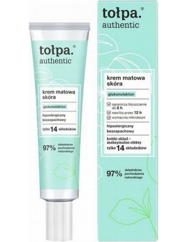 TOLPA AUTHENTIC Крем для лица, матирующий 40мл