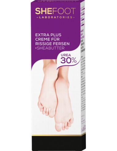 SHEFOOT Cream for cracked heels Extra Plus repair 75ml