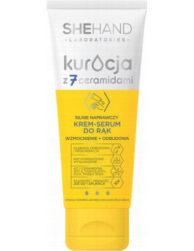 SHEHAND Strongly repairing hand cream - strengthening and reconstruction 75ml